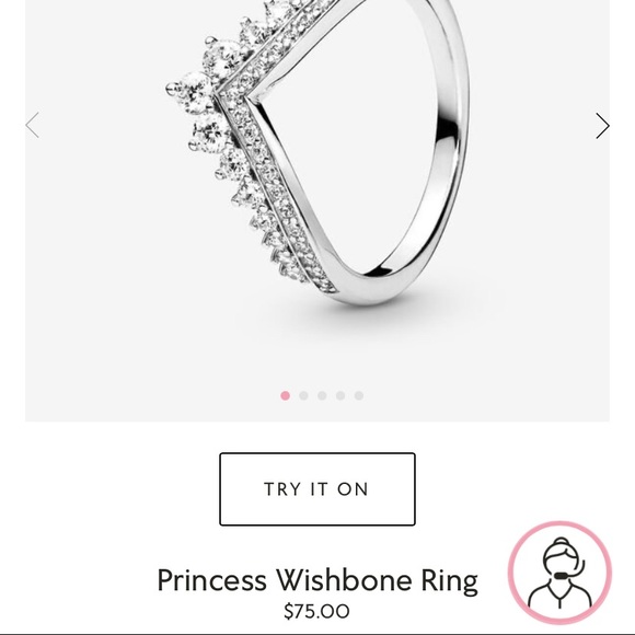 COPY - Princess Wishbone Ring 👸🏾 - Picture 2 of 2